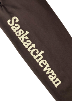 Saskatchewan Sweatpants | Cocoa | Unisex - Hardpressed Print Studio Inc.