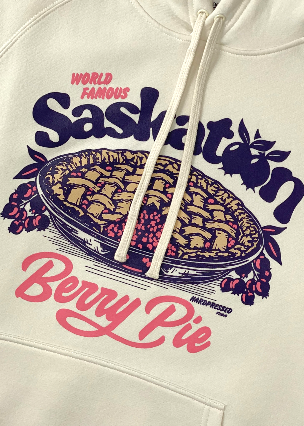 Saskatoon Berry Pie Sweater | Pastry | Unisex - Hardpressed Print Studio Inc.