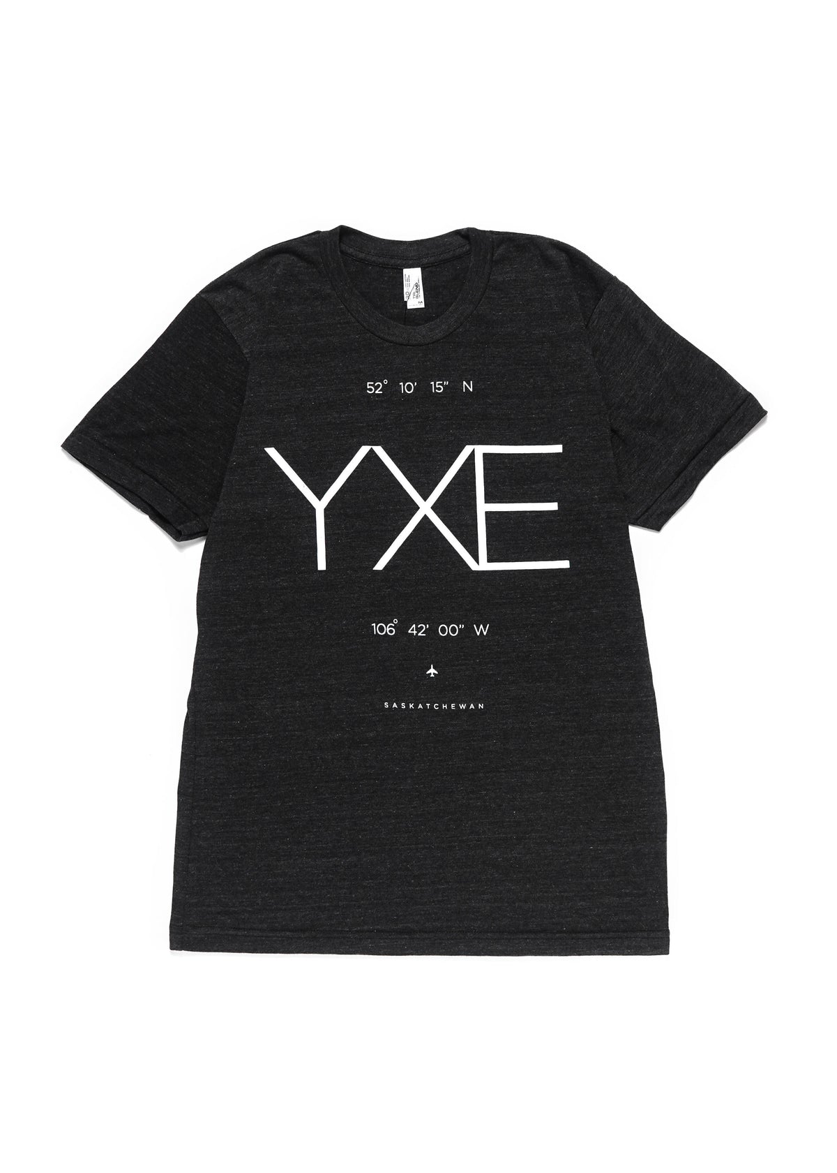 YXE Coordinates Tee | Tri-Black | Unisex and Ladies - Hardpressed Print Studio