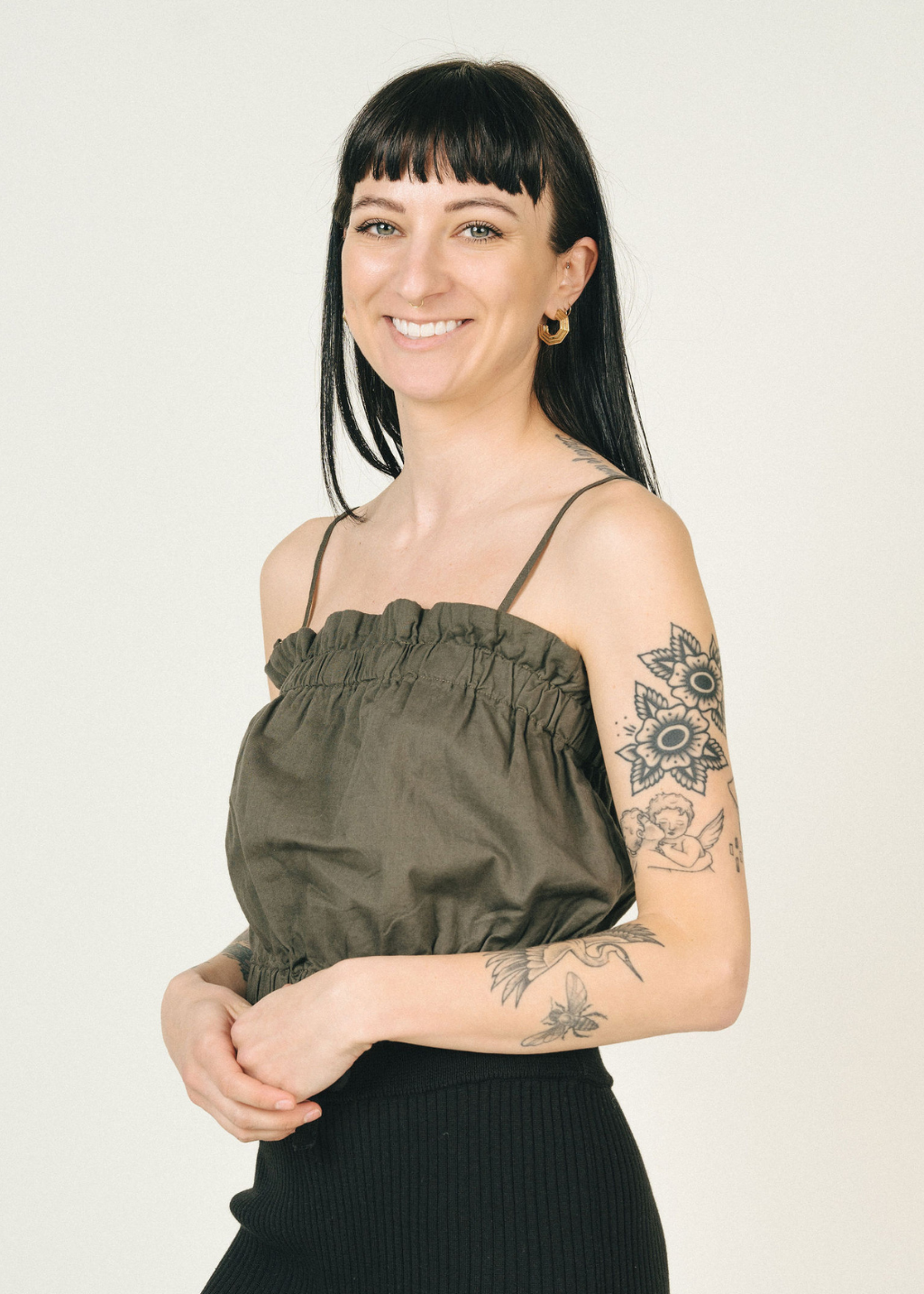 Jackson Rowe - Banjo Tank - Chalk - Hardpressed Print Studio Inc.