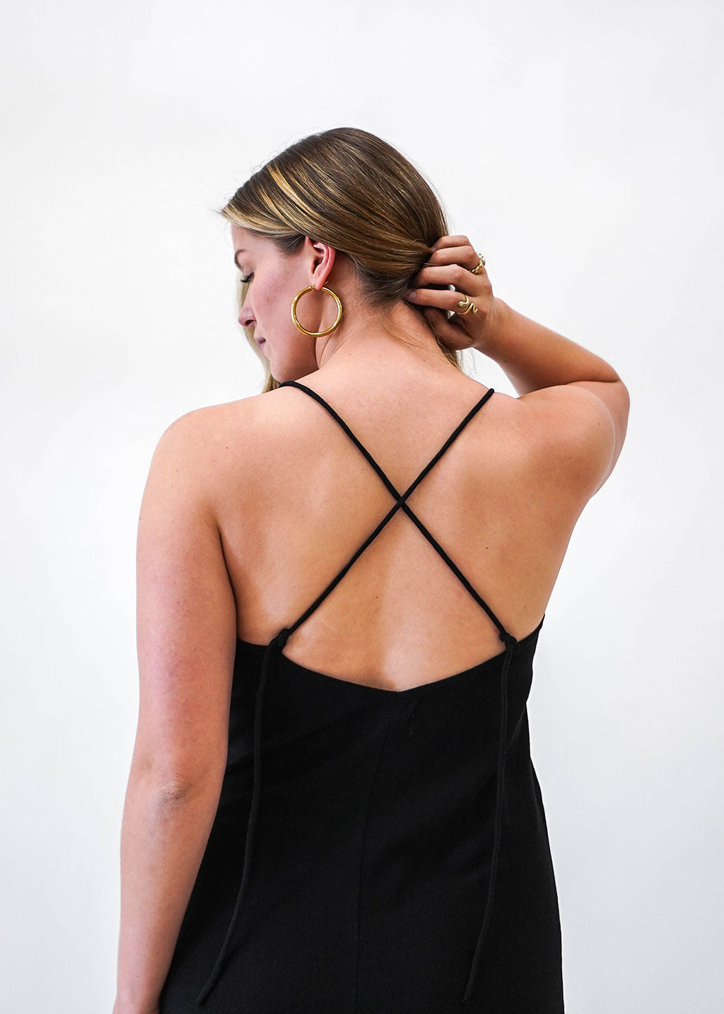 Jackson Rowe - Frolic Dress - Black - Hardpressed Print Studio
