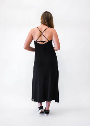 Jackson Rowe - Frolic Dress - Black - Hardpressed Print Studio