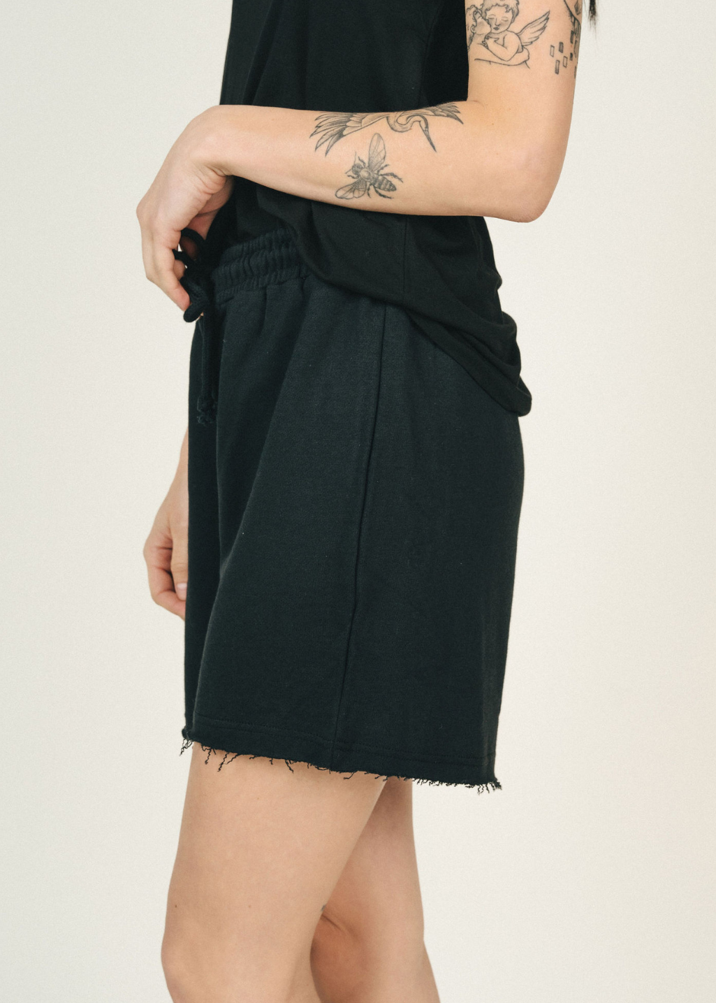 Jackson Rowe - Mabel Shorts - Black - Hardpressed Print Studio Inc.