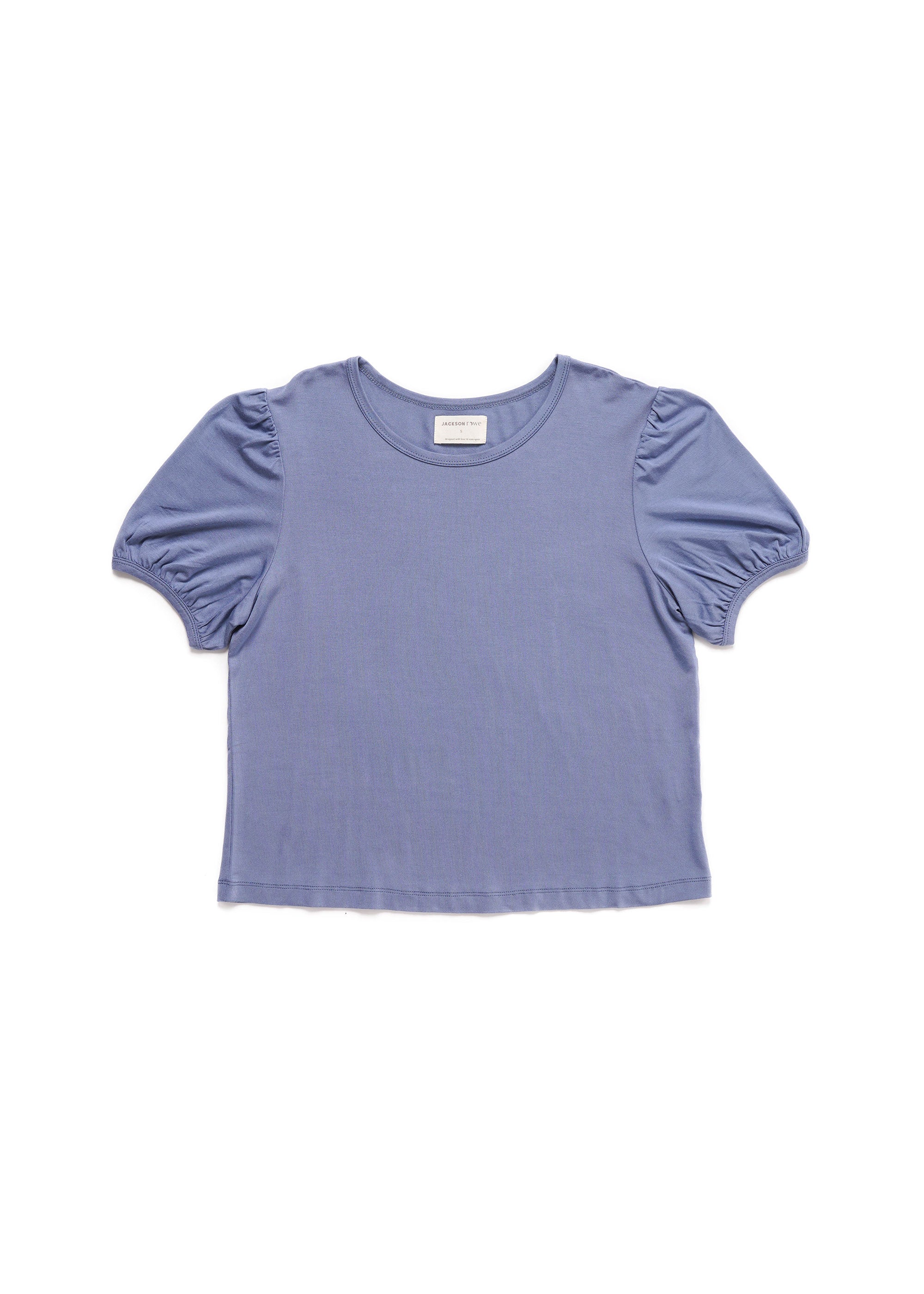 Jackson Rowe - Route Tee - Smokey Blue - Hardpressed Print Studio