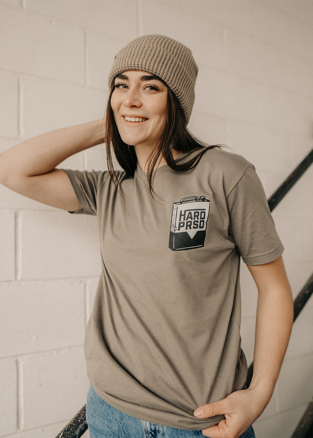 Field Tested Tee | Clay | Unisex and Ladies - Hardpressed Print Studio Inc.