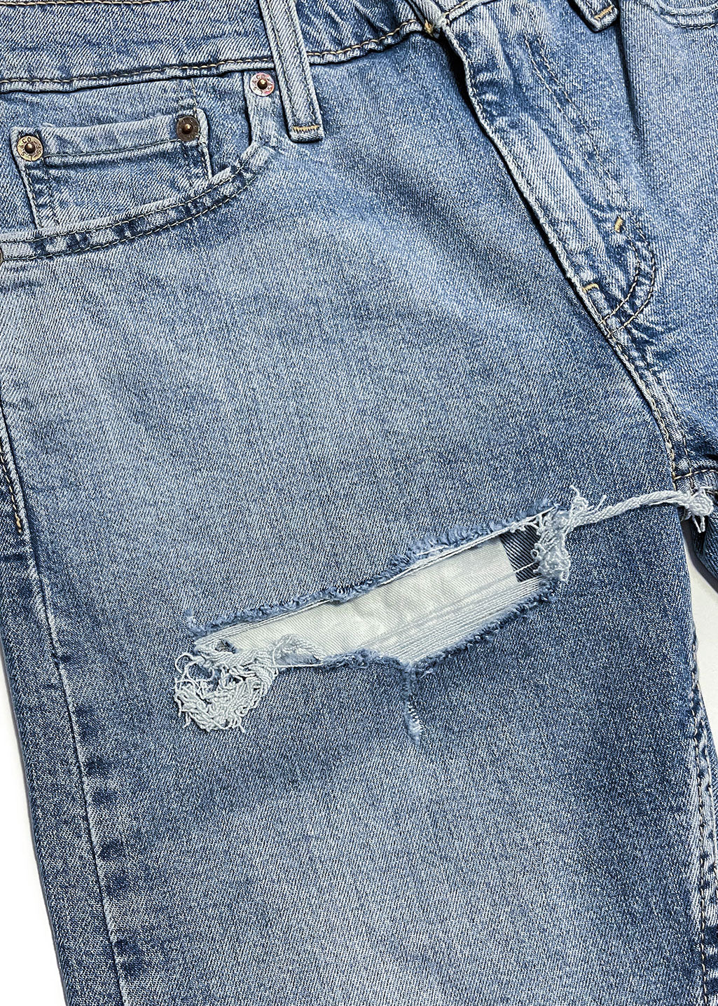 Levi's - 412 Slim Short - Wolf Scratch - Hardpressed Print Studio
