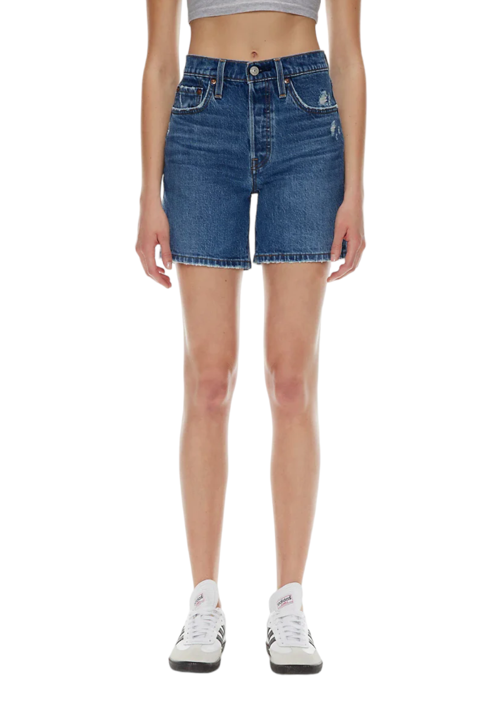 Levi's - 501® Mid Thigh Short - Salsa Middle - Hardpressed Print Studio Inc.