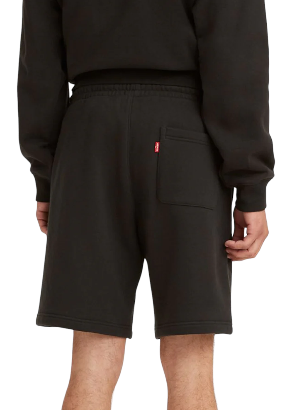 Levi's - Red Tab Sweatshort - Mineral Black - Hardpressed Print Studio Inc.