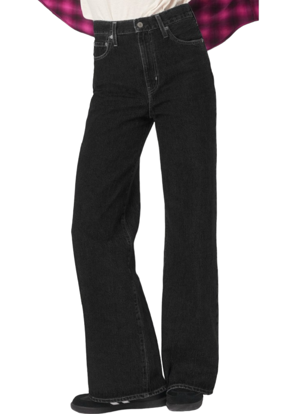 Levi's Ribcage Wide Leg Jeans in Rosie Posie • Shop American Threads Women's  Trendy Online Boutique – americanthreads