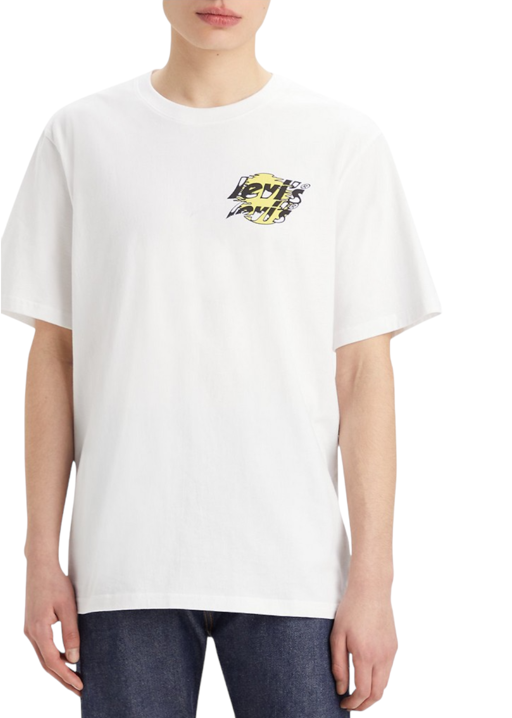 Levi s SS Relaxed Fit Tee Hyper Natural White