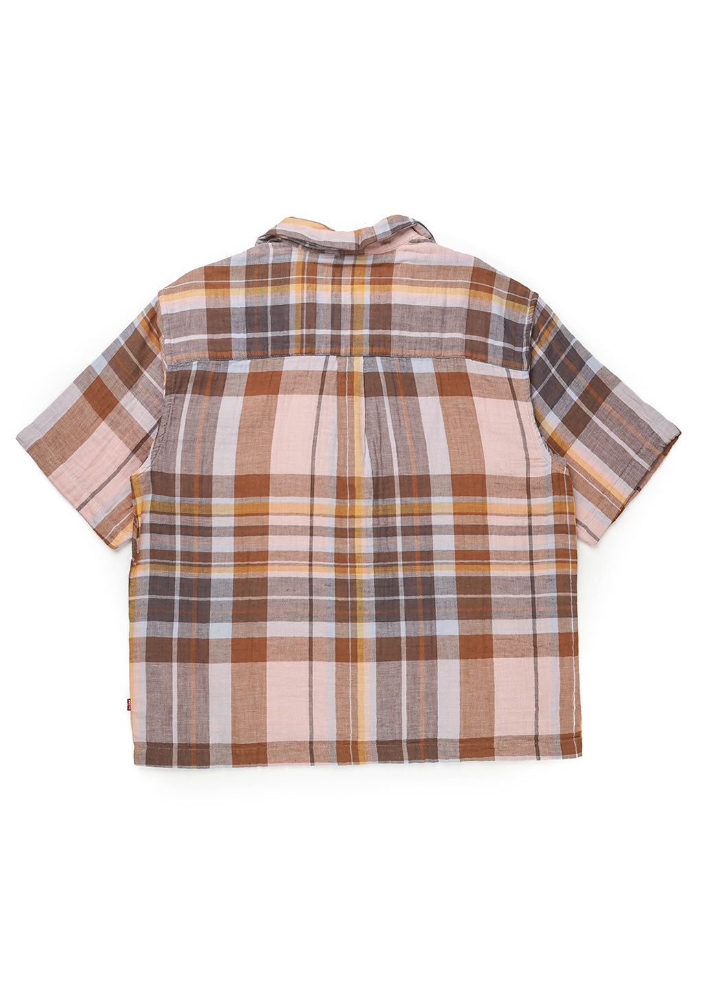 Levi's - S/S Slouchy Shirt - Goliath Plaid Buffalo - Hardpressed Print Studio