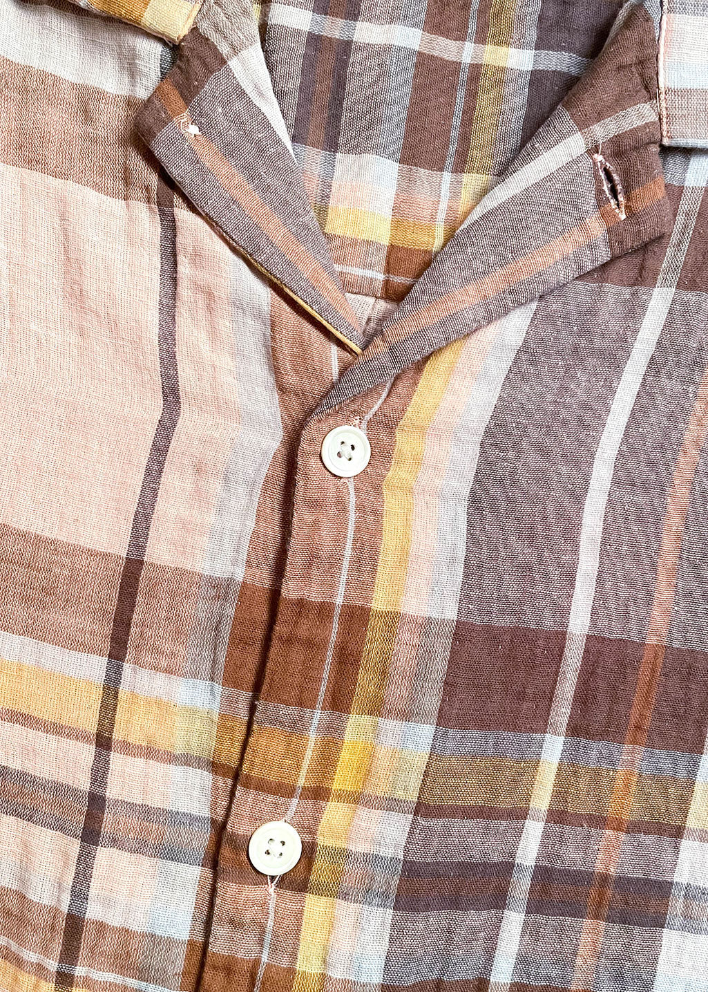 Levi's - S/S Slouchy Shirt - Goliath Plaid Buffalo - Hardpressed Print Studio