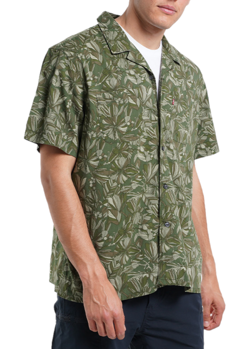 Levi's - S/S Classic Camper - Arecibo Mossy Green - Hardpressed Print Studio Inc.