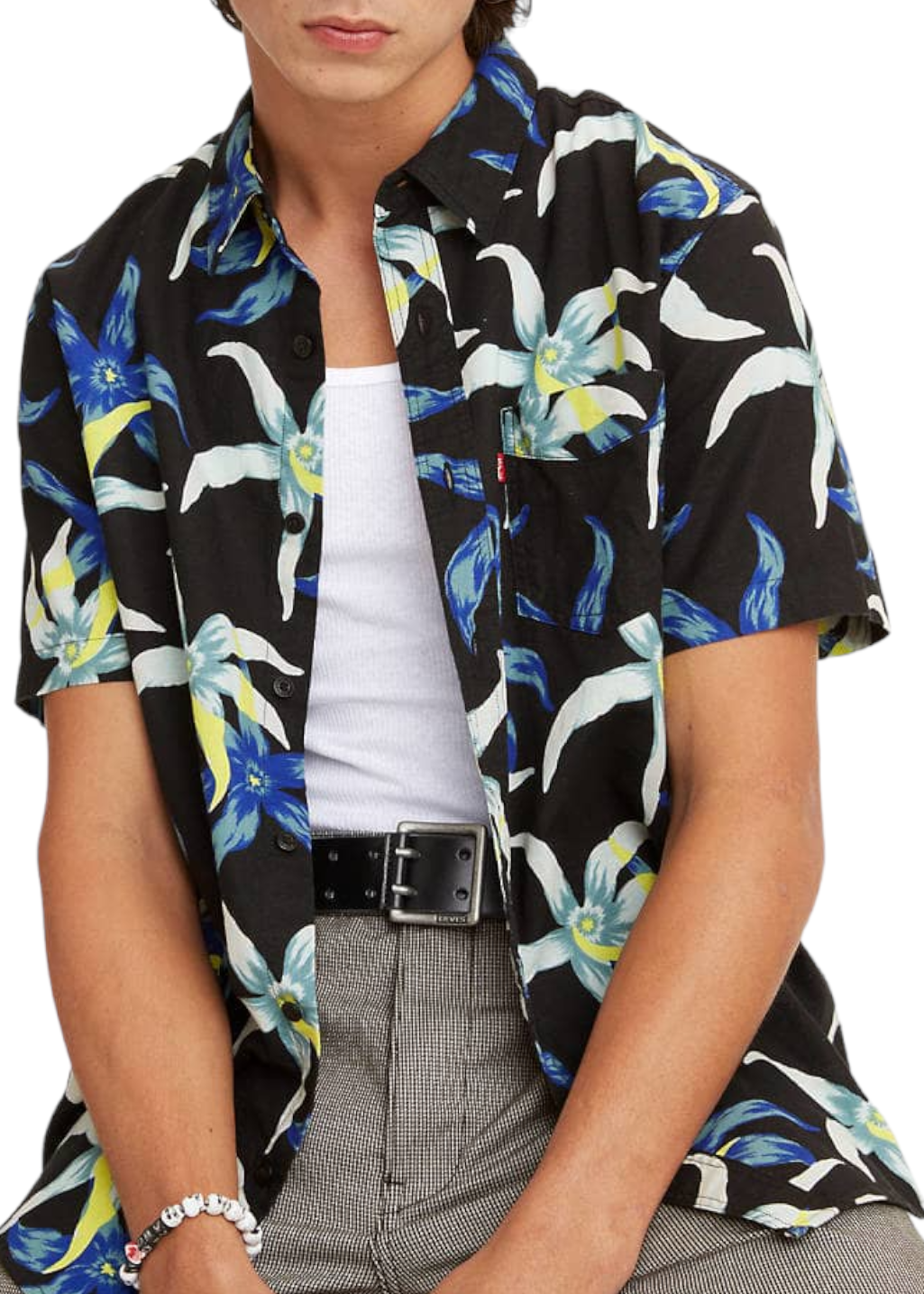 Levi's - S/S Sunset One Pocket Shirt - Starfruit Caviar - Hardpressed Print Studio Inc.