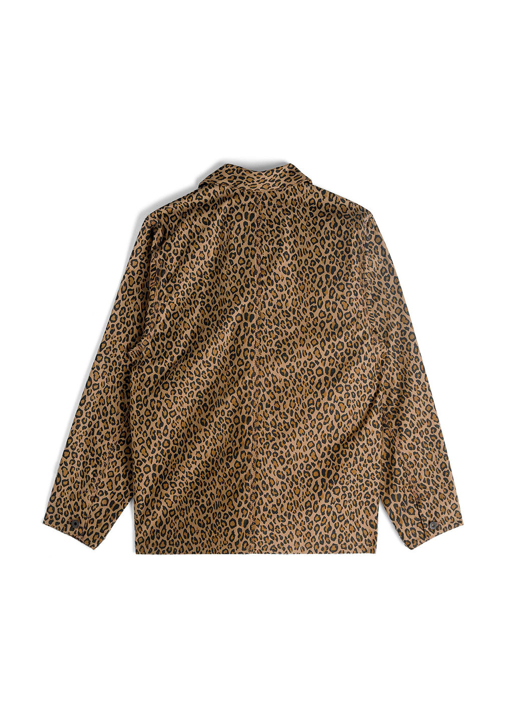 Naked & Famous Denim - Chore Coat - Leopard Print - Hardpressed Print Studio
