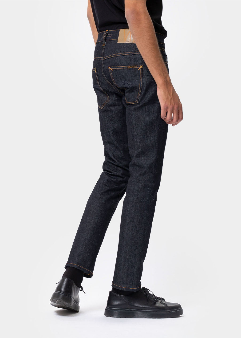 Nudie Jeans Co. - Grim Tim - Dry True Navy - Hardpressed Print Studio Inc.