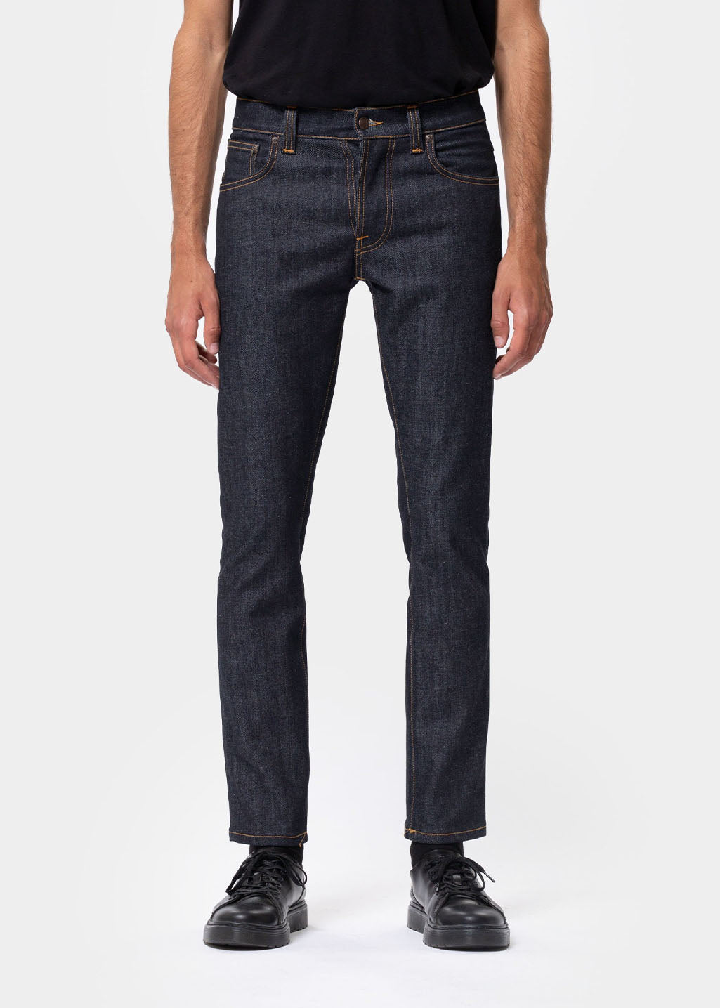 Nudie Jeans Co. - Grim Tim - Dry True Navy - Hardpressed Print Studio Inc.