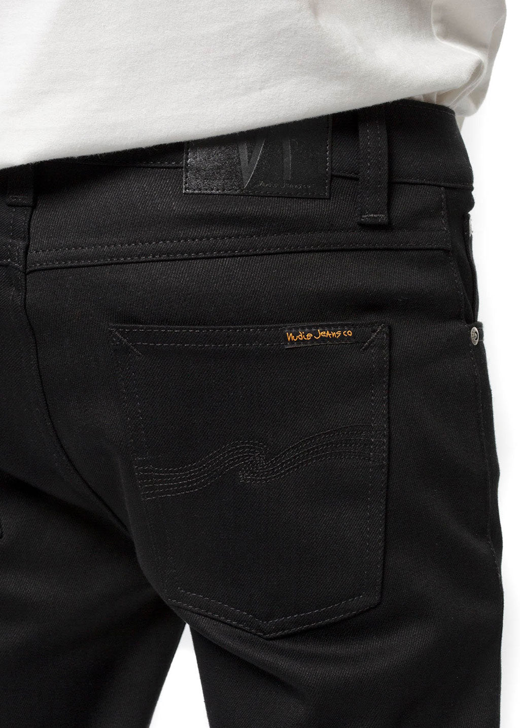 Nudie Jeans Co. - Lean Dean Dry Ever Black - Hardpressed Print Studio