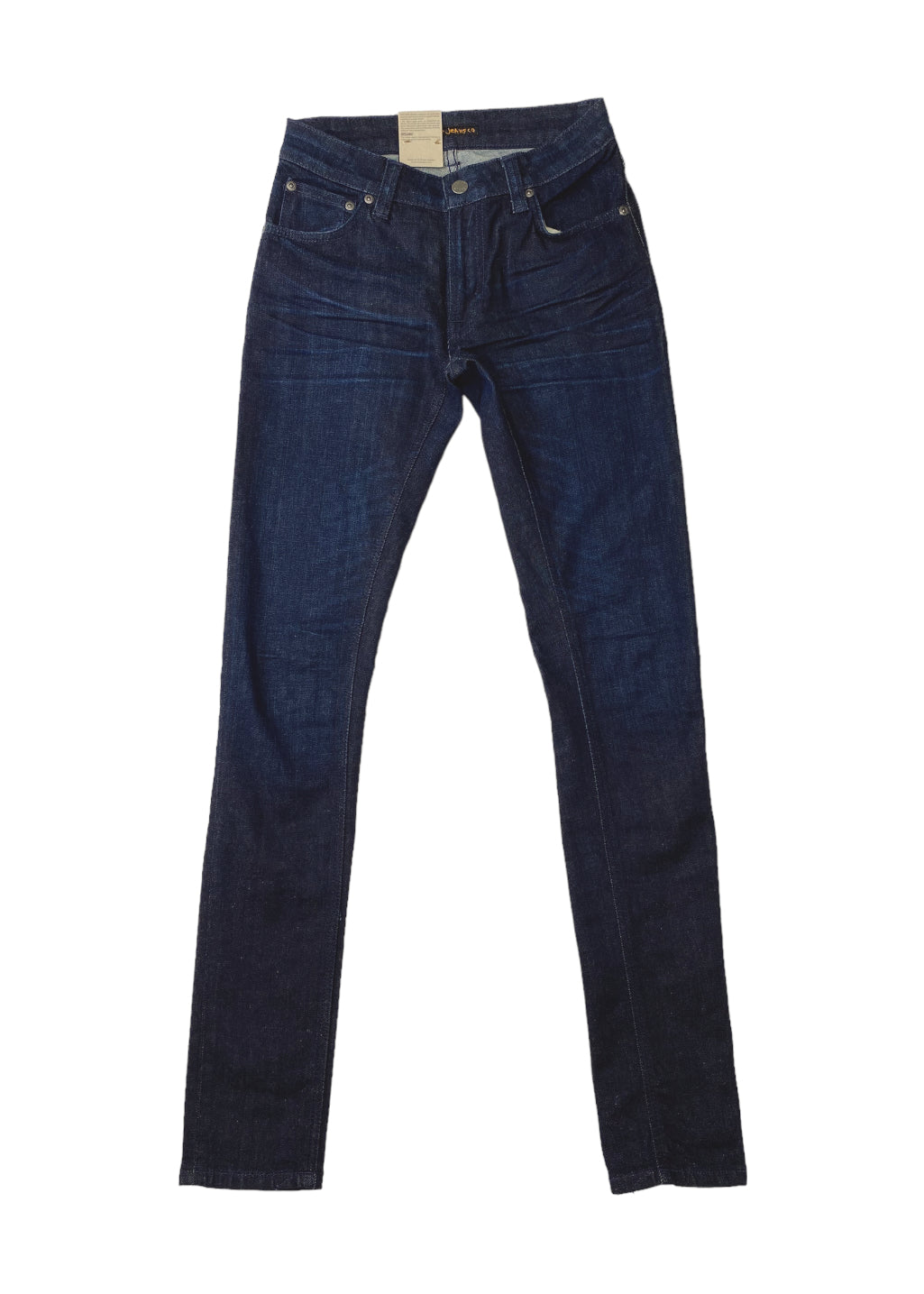 Nudie Jeans Co. - Skinny Lin Worn Indigo - Hardpressed Print Studio Inc.