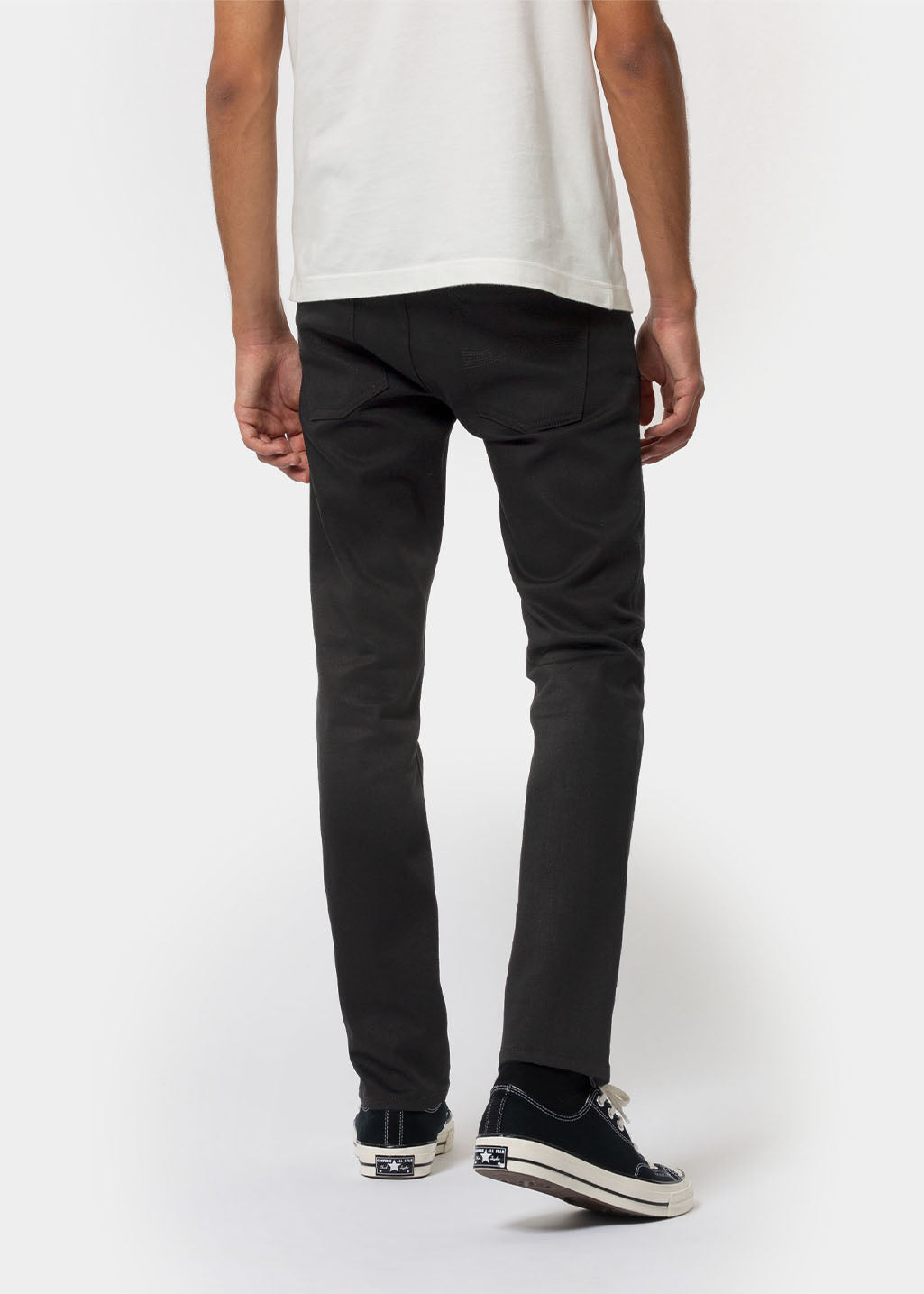 Nudie Jeans Co. - Grim Tim - Dry Everblack - Hardpressed Print Studio Inc.