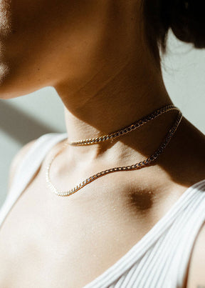 ONEIRO Designs - Silver Linings Necklace - Hardpressed Print Studio