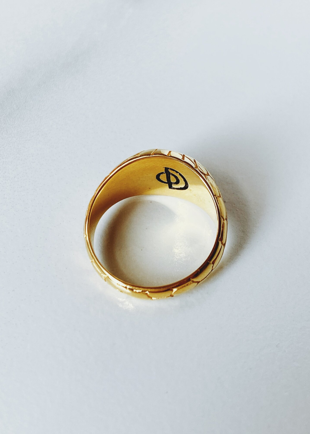 ONEIRO Designs - Serpent Signet Ring - Hardpressed Print Studio Inc.