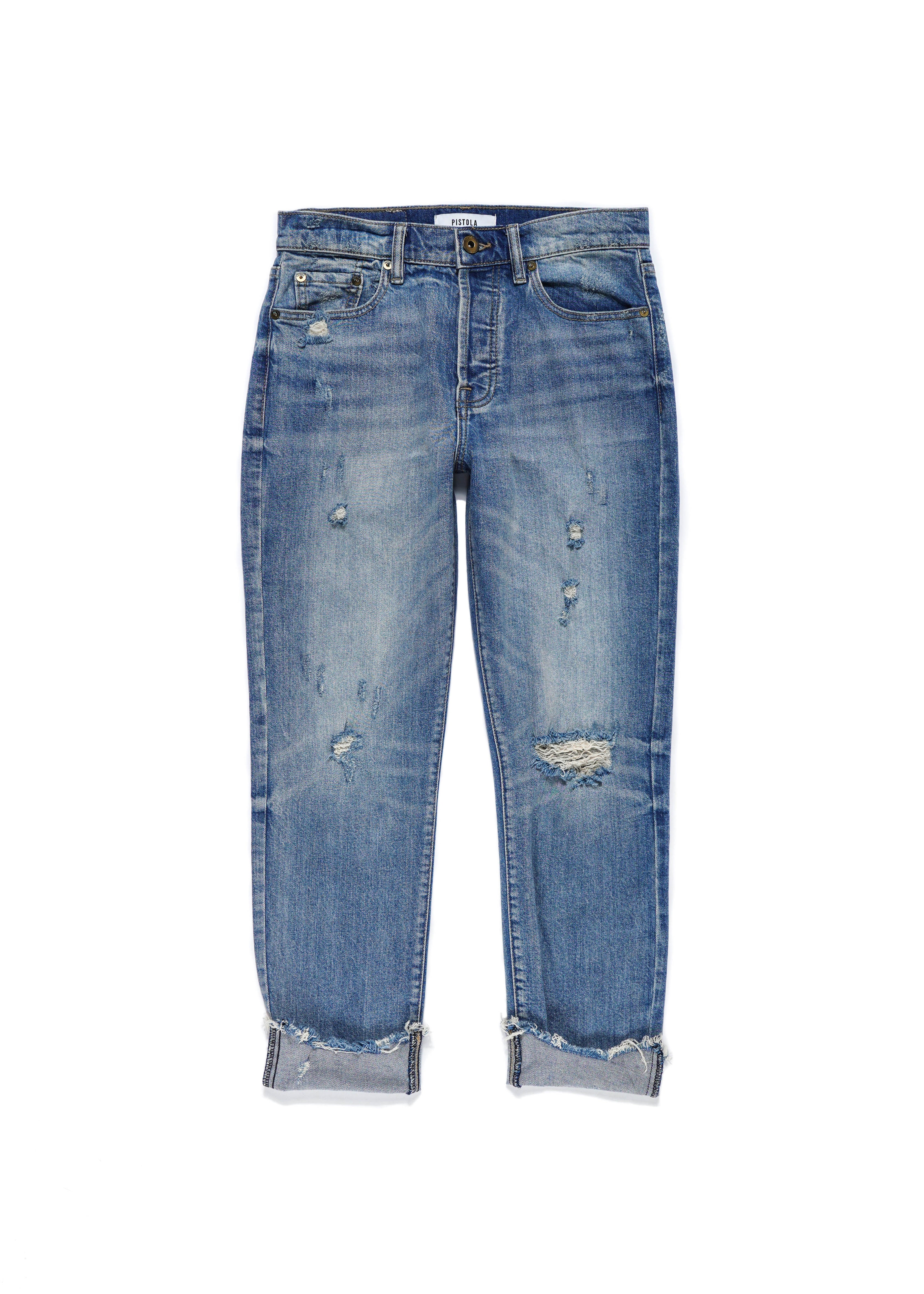 Pistola - Nico - High Rise Jean - Bluegrass - Hardpressed Print Studio