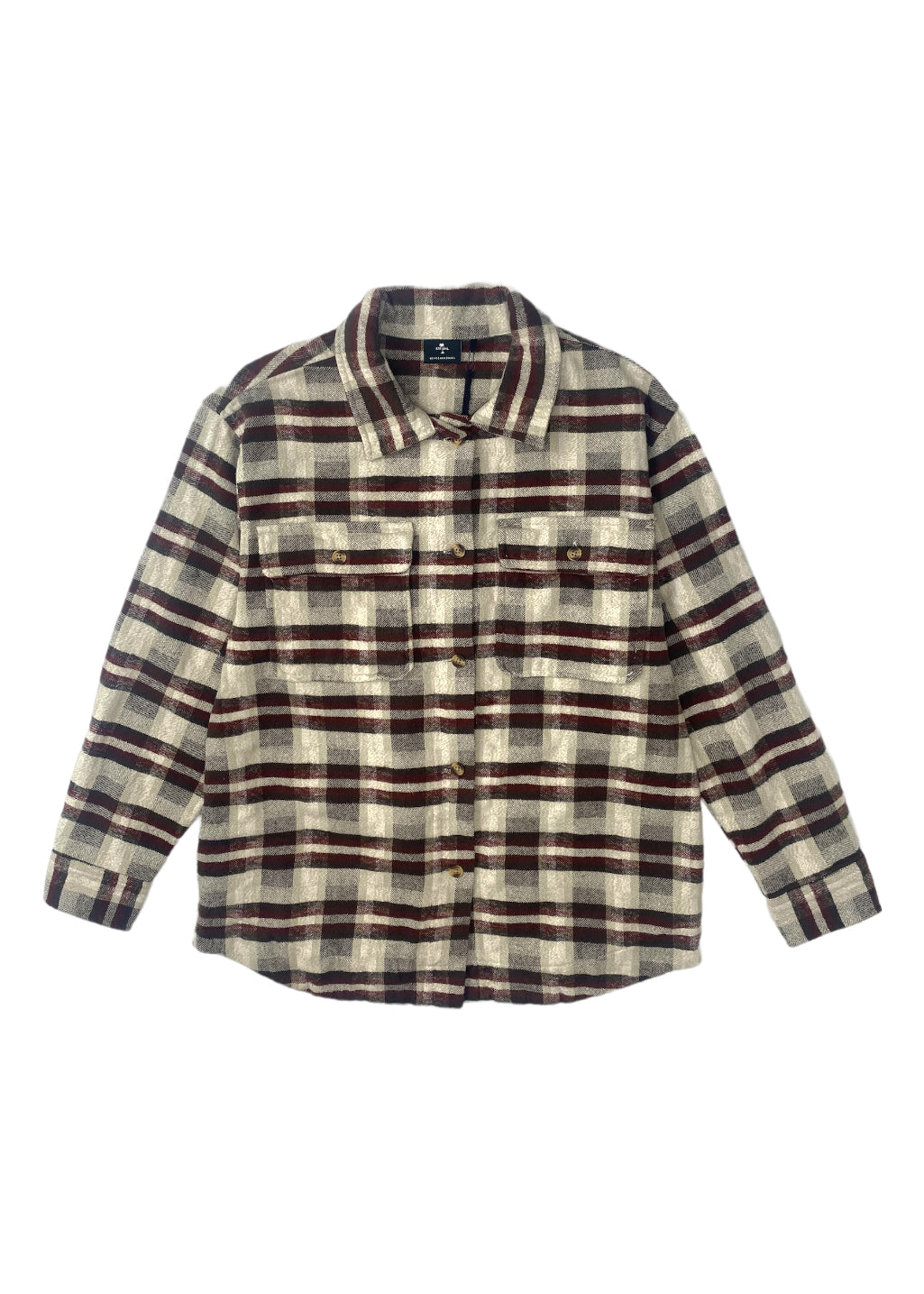 THRILLS - Eighty Four Overshirt - Brown - Hardpressed Print Studio Inc.