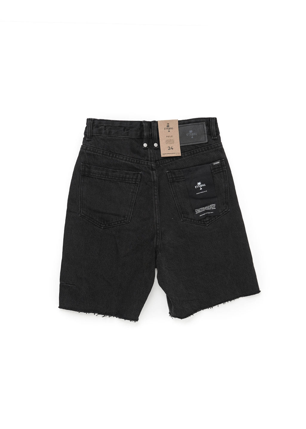 THRILLS - Pulp Short - Aged Black - Hardpressed Print Studio