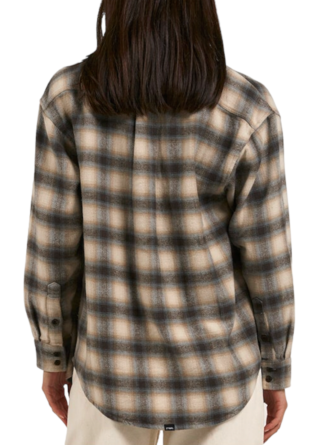 THRILLS - W' Barrio Flannel Shirt - Tarmac - Hardpressed Print Studio Inc.