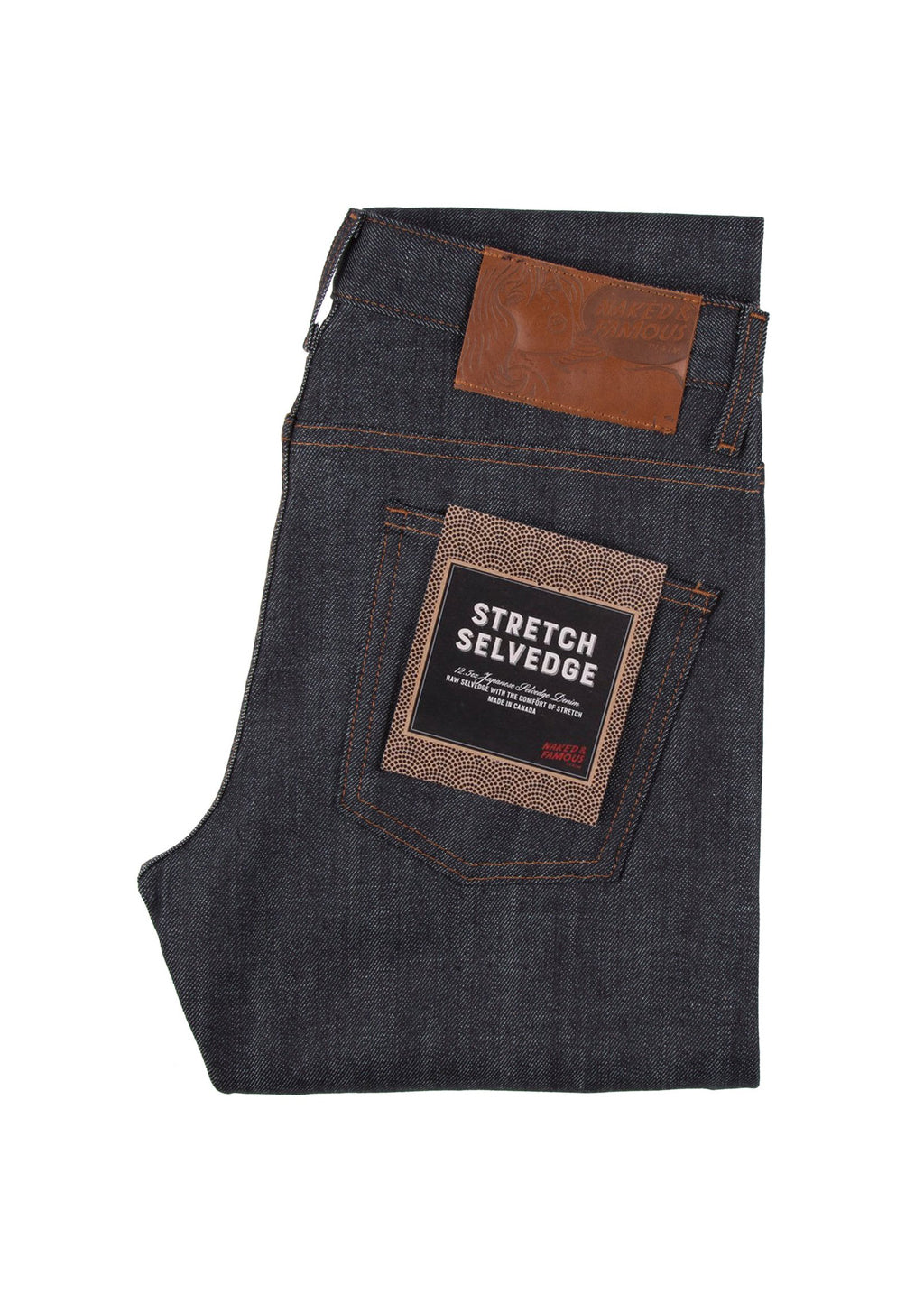 Naked & Famous Denim - Super Guy 12.5oz Stretch Selvedge - Hardpressed Print Studio